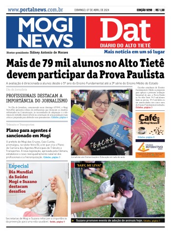 Edição Mogi News/DAT - 7 de abril de 2024