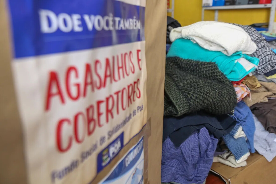Poá dá início ao “Esquenta” da Campanha do Agasalho