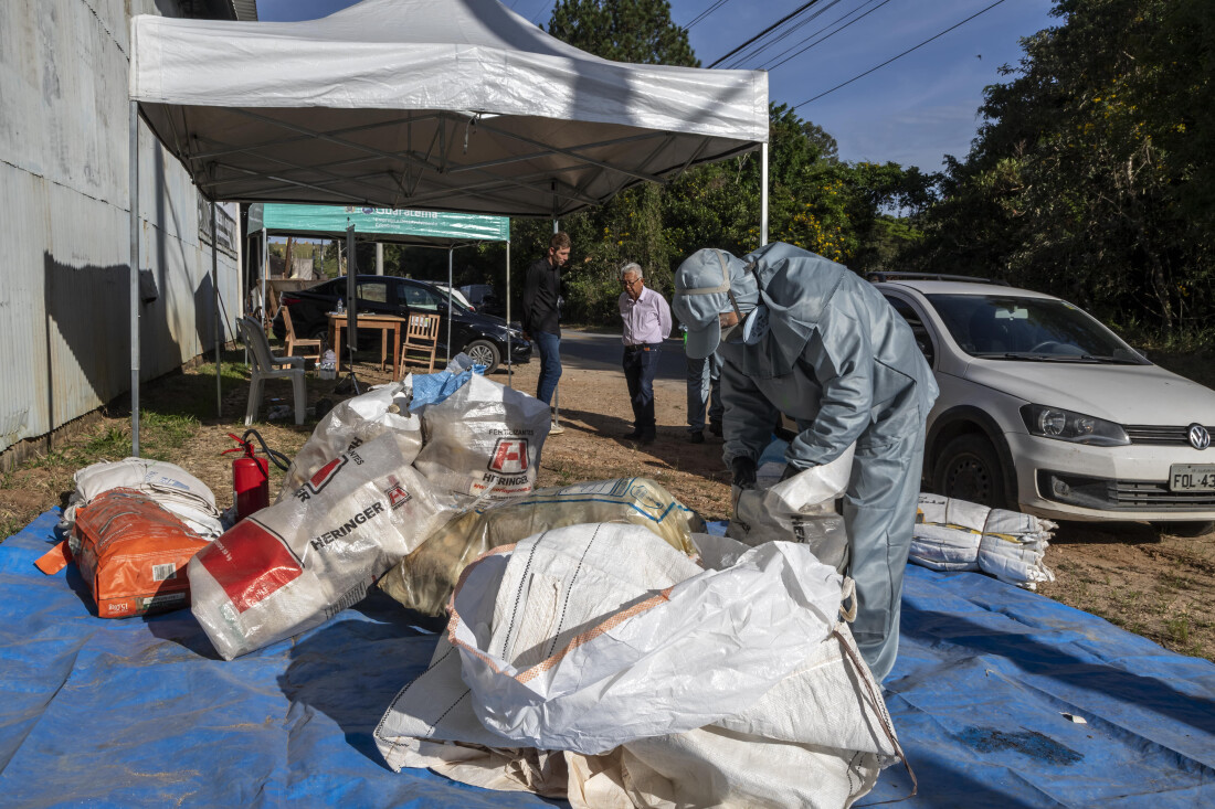 Guararema incentiva descarte correto de embalagens de agrotóxicos