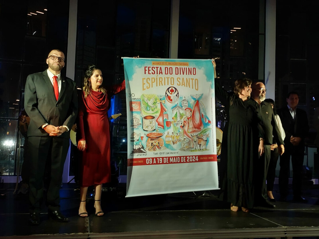 Jantar dançante da Festa do Divino reúne pré-candidatos de Mogi 