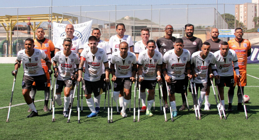 Corinthians Mogi goleia na segunda rodada do Paulista Futebol de Amputados 