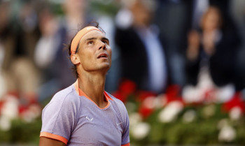 Nadal quer jogar um pouco mais para que filho se lembre dele em quadra
