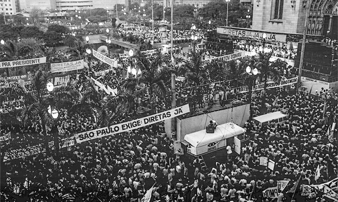 Caminhos da Reportagem lembra os 40 anos da campanha Diretas Já!