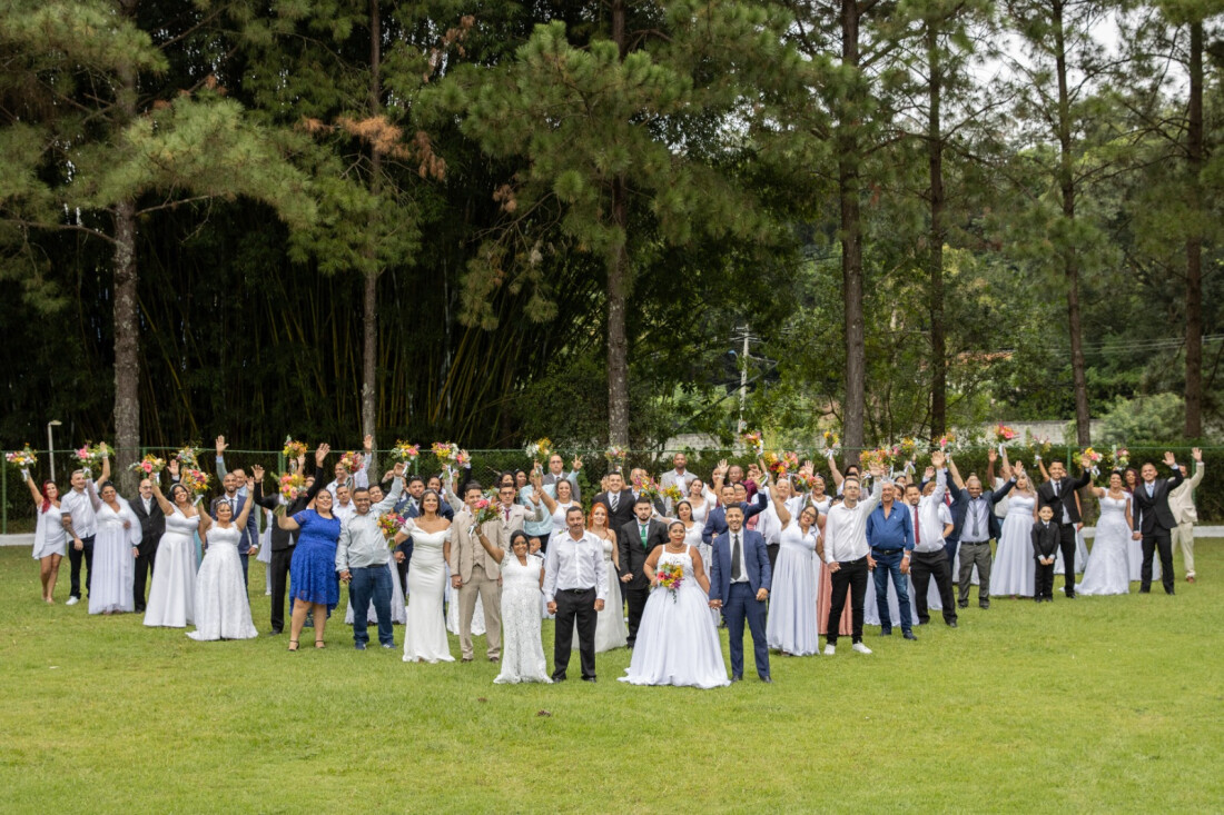 Fundo Social de Itaquá promove Casamento Comunitário de 40 casais