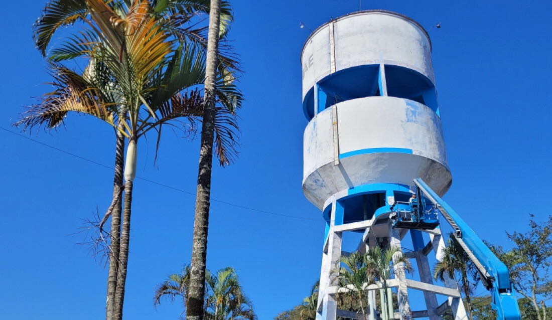 Patrimônio de Mogi, antiga caixa d'água terá reforma e pintura