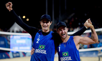 Vôlei de Praia: André e George se garantem nos Jogos de Paris