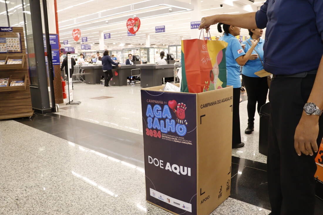 Fundo Social amplia pontos de doação para a 'Campanha do Agasalho'