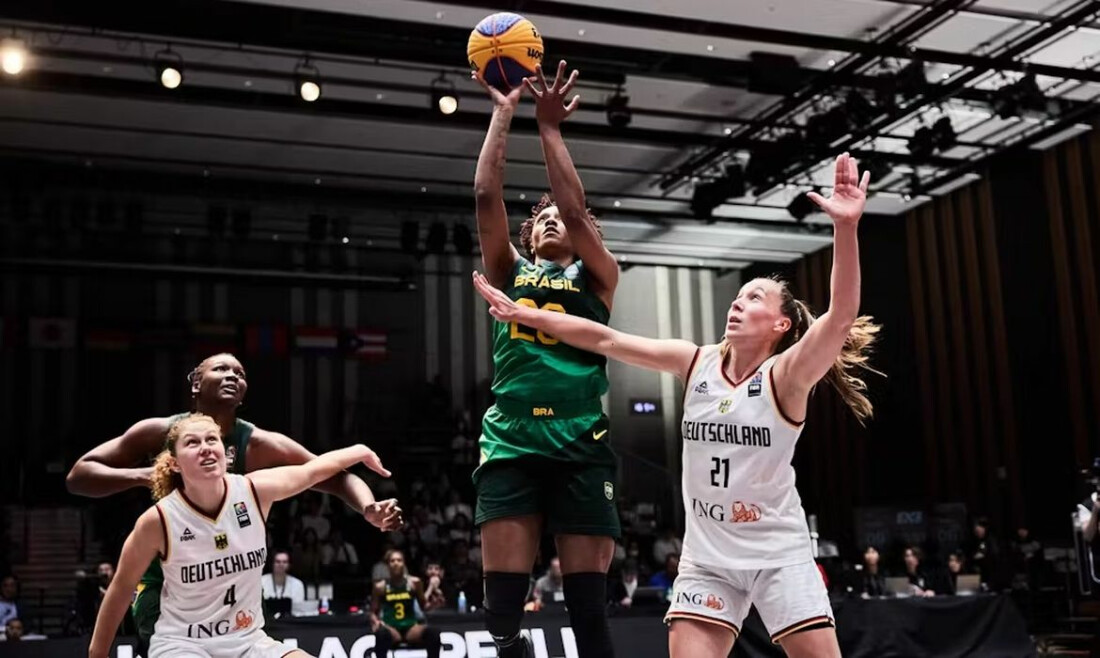 Brasil bate Áustria e segue no Pré-Olímpico de basquete feminino 3x3
