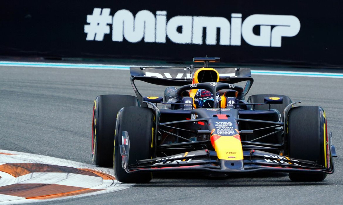 Verstappen, da Red Bull, é o mais rápido em treino para GP de Miami