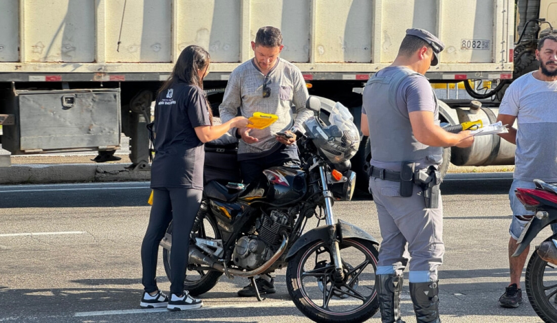 Maio Amarelo tem ações para motociclistas, transportadores escolares e Escola Mirim de Trânsito