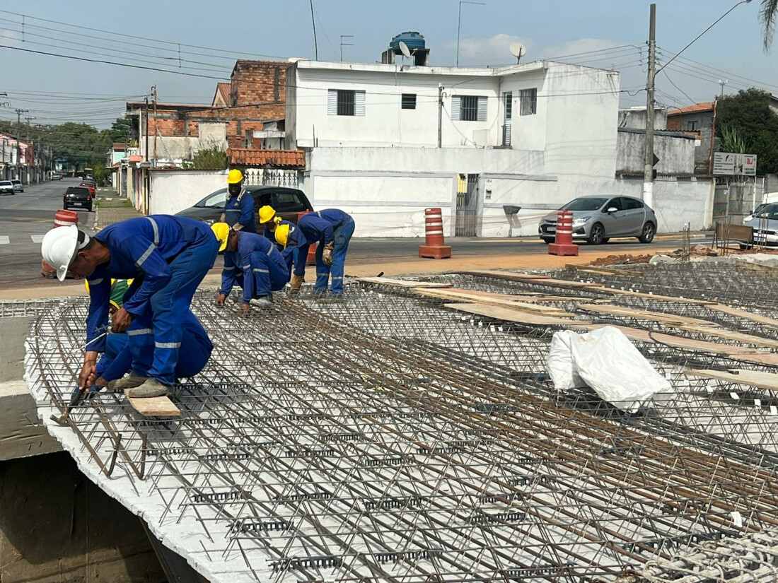 Obras do Complexo Viário de Poá chegam à etapa final