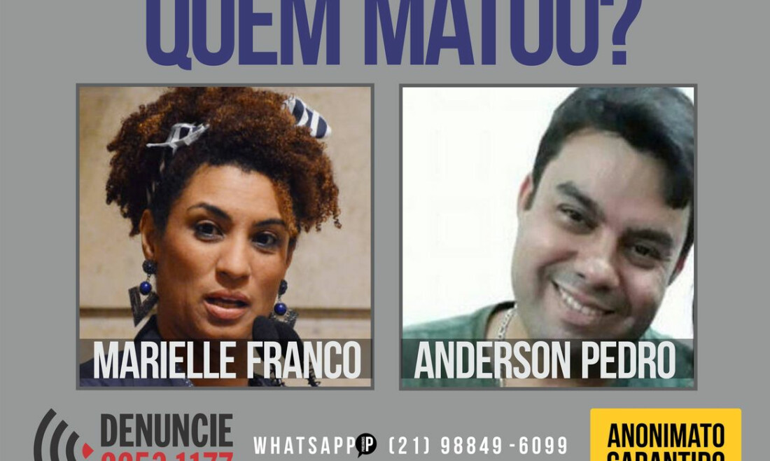 PF prende mais dois acusados de participar de assassinato de Marielle