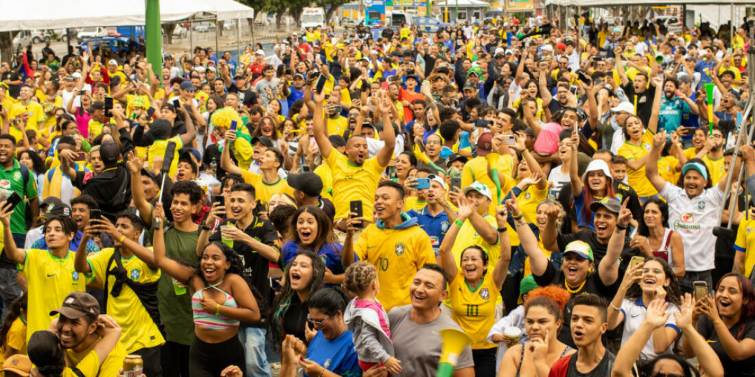 Telões na região devem reunir milhares de torcedores hoje