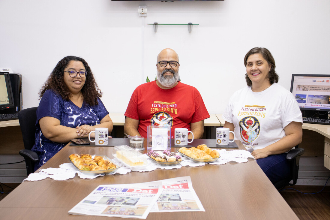 Café com Mogi News entrevista festeiros da Festa do Divino 