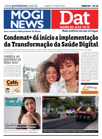Edição Mogi News/DAT - 12 de maio de 2024