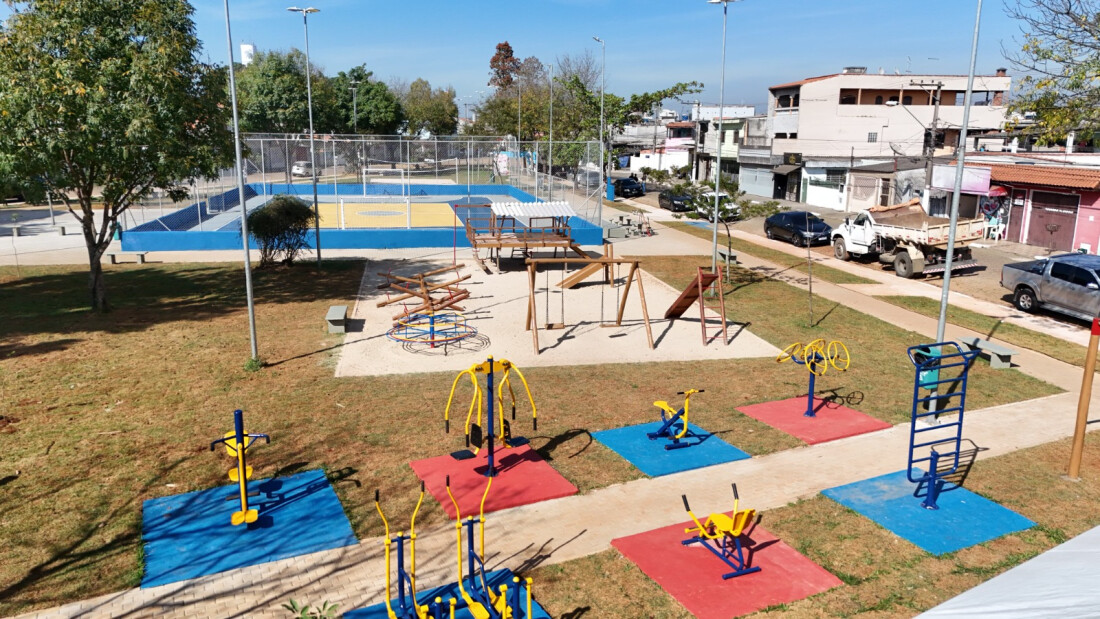 Prefeitura de Suzano entrega praça revitalizada na Vila Maluf