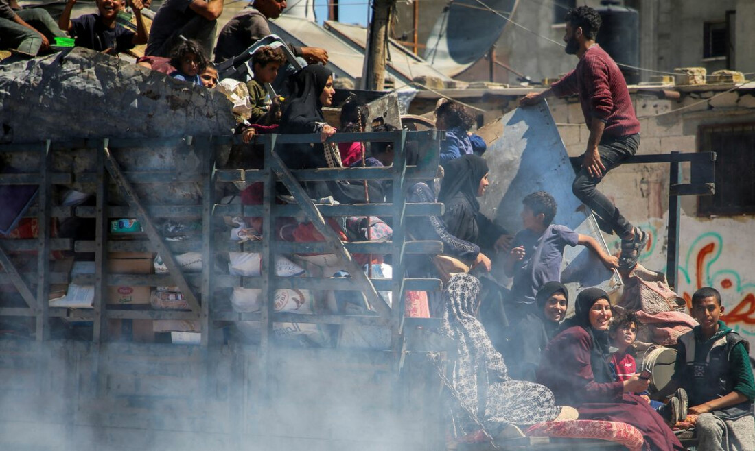 Cerca de 450 mil pessoas fogem de Rafah enquanto Israel avança