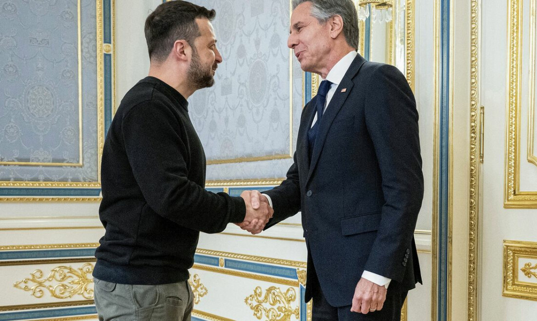 Blinken diz que ajuda dos EUA à Ucrânia vem em momento "desafiador"