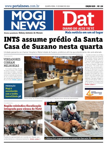Edição Mogi News/DAT - 15 de maio de 2024