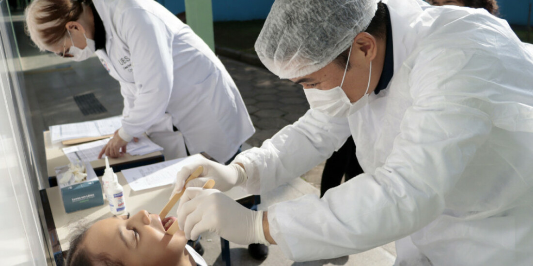 Alunos da rede municipal recebem assistência odontológica nas escolas
