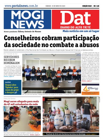 Edição Mogi News/DAT - 18 de maio de 2024