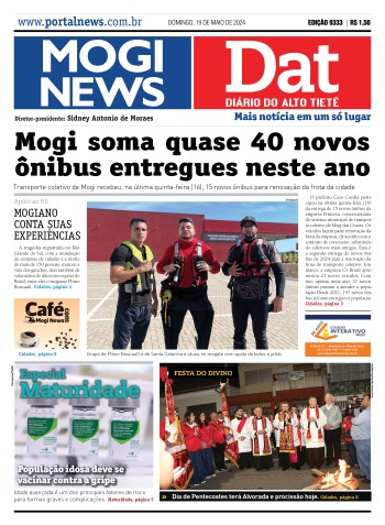 Edição Mogi News/DAT - 19 de maio de 2024