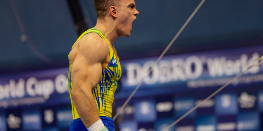 Caio Souza lidera ginástica brasileira em etapa da Copa do Mundo