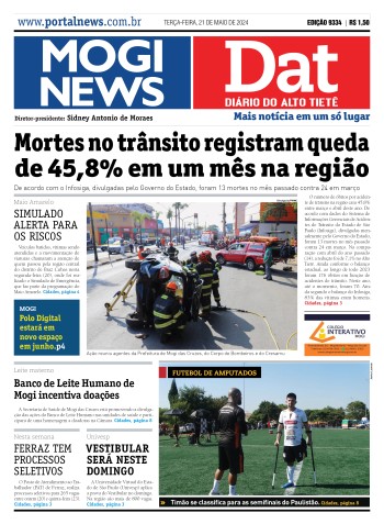 Edição Mogi News/DAT - 21 de maio de 2024