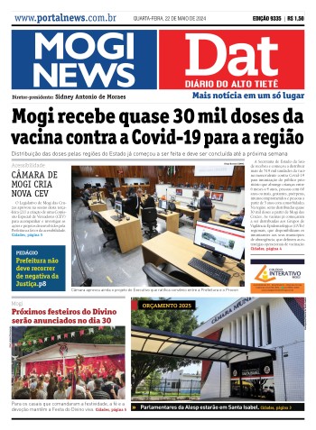 Edição Mogi News/DAT - 22 de maio de 2024