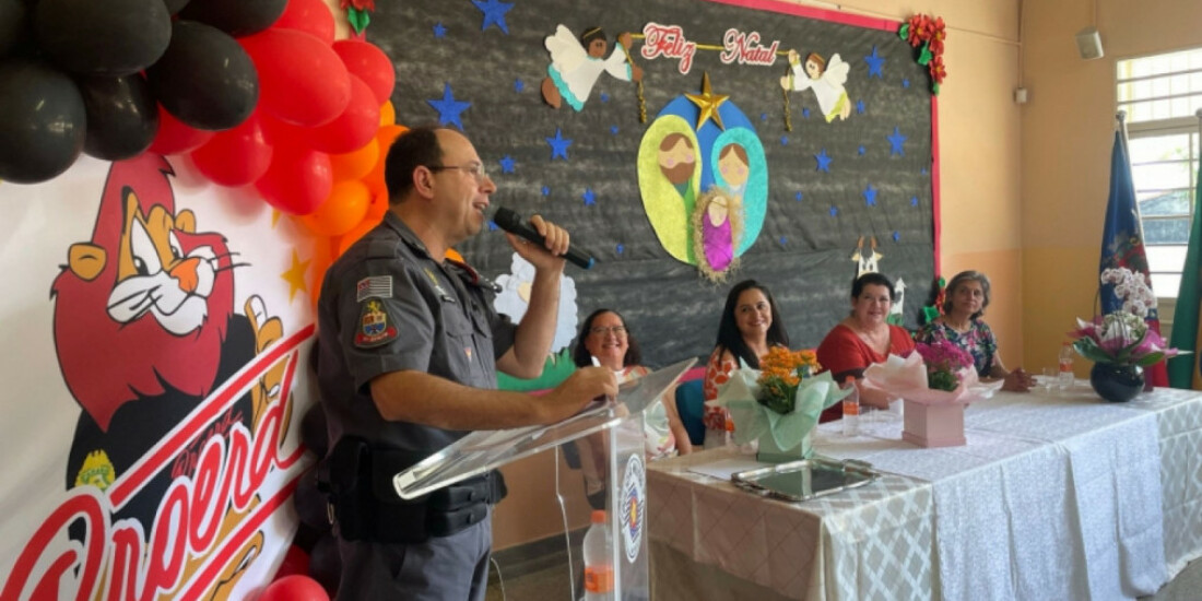 Alunos participarão da formatura do Proerd