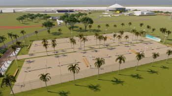 Complexo de Esportes de Areia deve ser finalizado neste ano em Suzano 