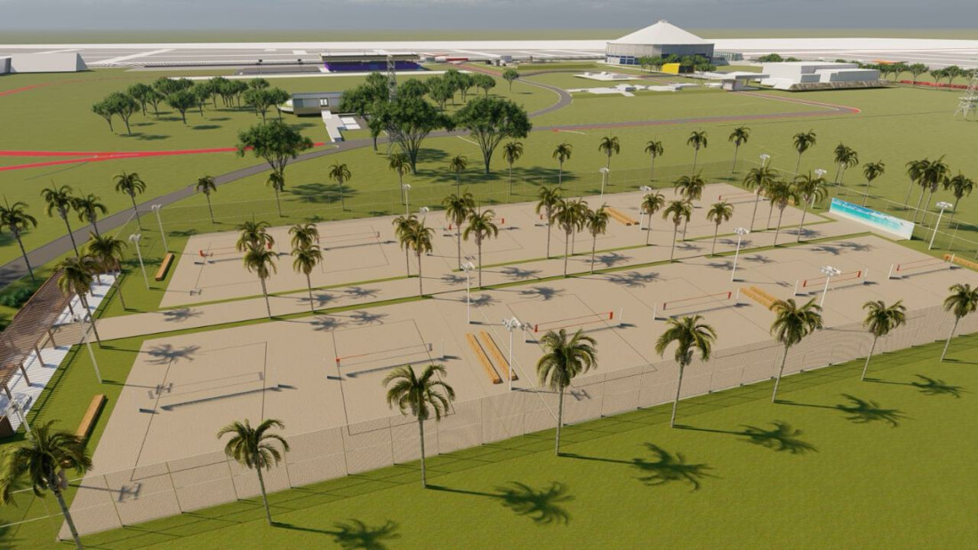 Complexo de Esportes de Areia deve ser finalizado neste ano em Suzano 