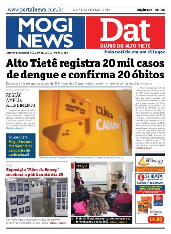 Edição Mogi News/DAT - 24 de maio de 2024