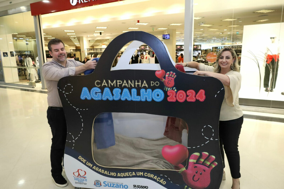 'Sacola Solidária' de Suzano chega ao shopping e ao Glicério Boulevard