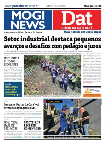 Edição Mogi News/DAT - 25 de maio de 2024