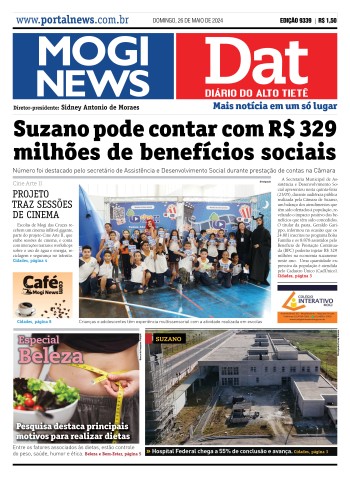 Edição Mogi News/DAT - 26 de maio de 2024