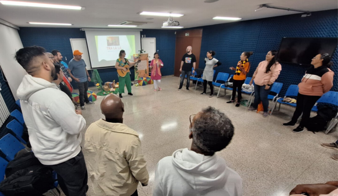 Mogi conclui mais uma etapa da formação dos projetos de Educação Musical 