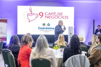 9º Café de Negócios das Indústrias de Guararema contou com palestra, networking e outras atividades