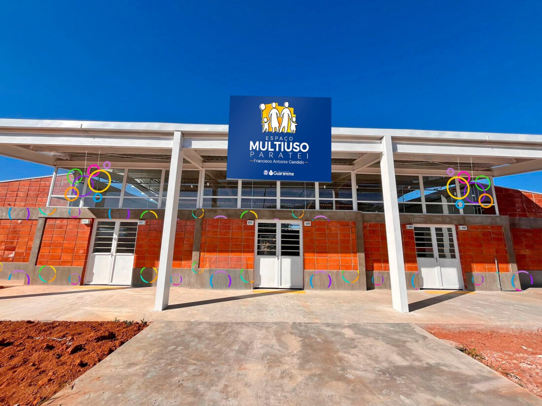 Prefeitura de Guararema inaugura Espaço Multiuso Paratei neste sábado (8)