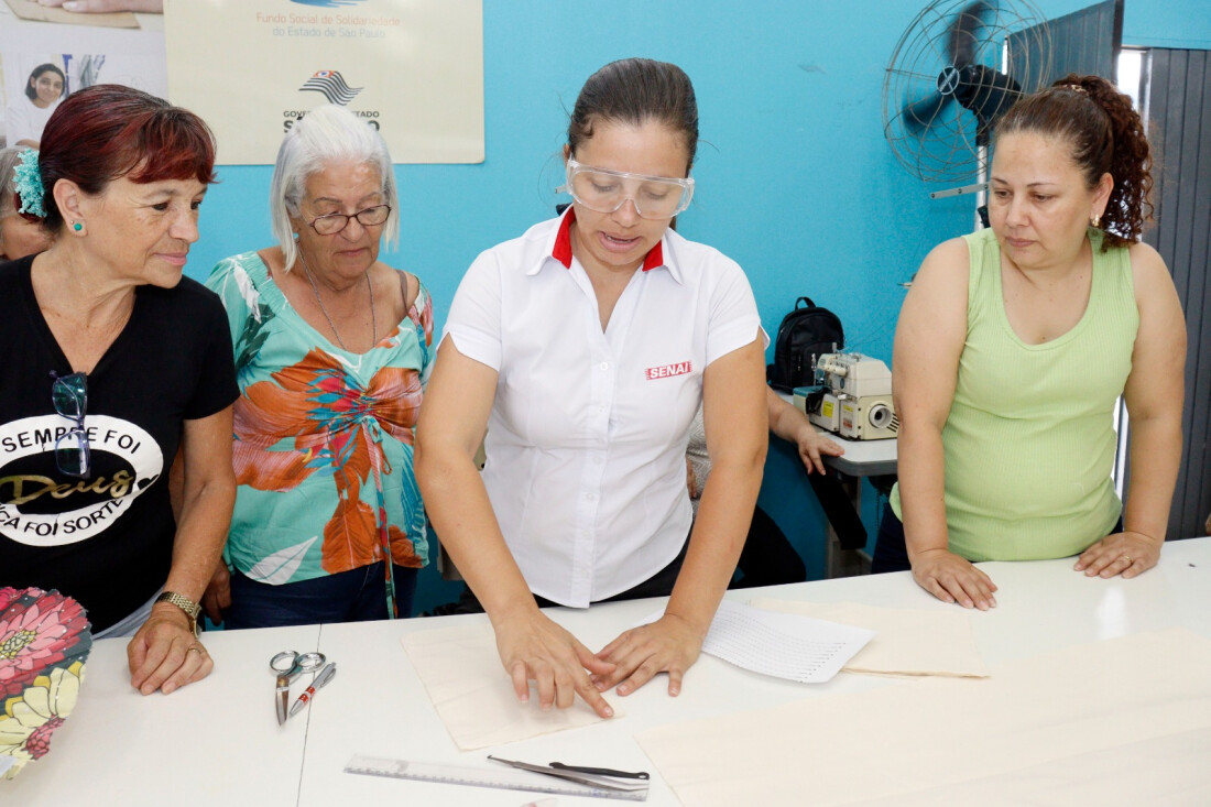 Saspe abre 32 vagas para novos cursos de corte e costura