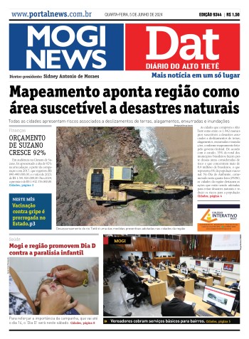 Edição Mogi News/DAT - 5 de junho de 2024