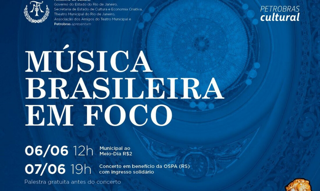 Theatro Municipal apresenta espetáculo por R$ 2 na hora do almoço