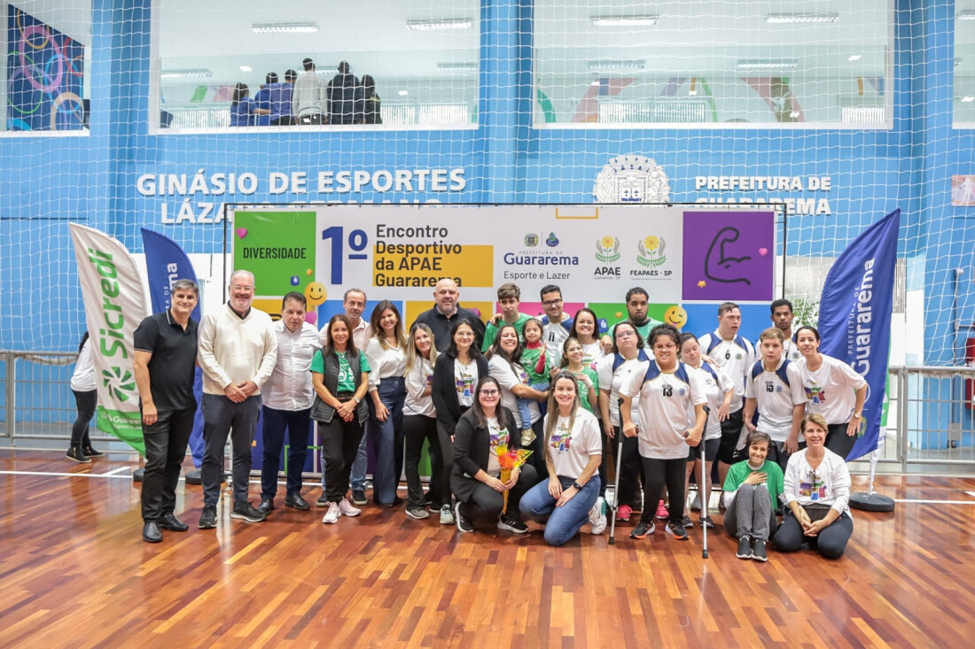 1º Encontro Desportivo da Apae Guararema é marcado pela inclusão e respeito
