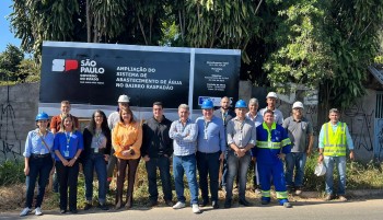 Começa implantação da rede de água na Vila São Francisco, em Poá