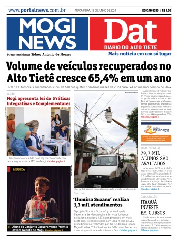 Edição Mogi News/DAT - 18 de junho de 2024