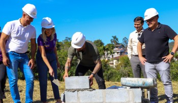 Mogi das Cruzes inicia construção da nova escola de Taiaçupeba