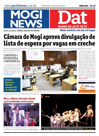 Edição Mogi News/DAT - 26 de junho de 2024