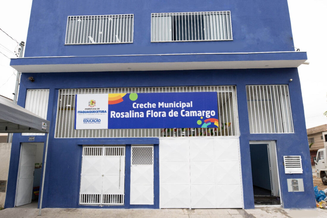 Em Itaquá, creche da Vila Monte Belo é ampliada e passa a atender 210 estudantes