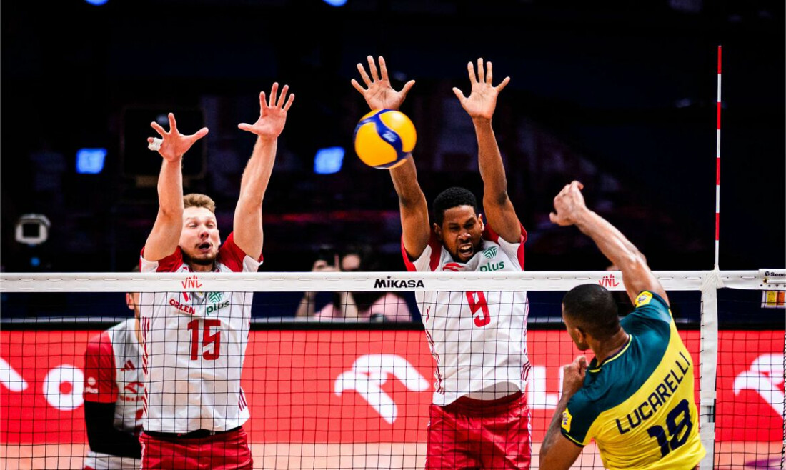 Brasil é superado pela Polônia e dá adeus à Liga das Nações masculina