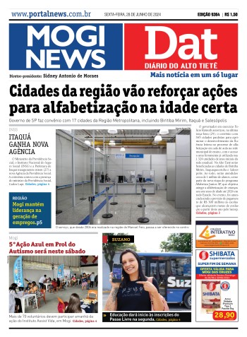 Edição Mogi News Dat 28/06/2024